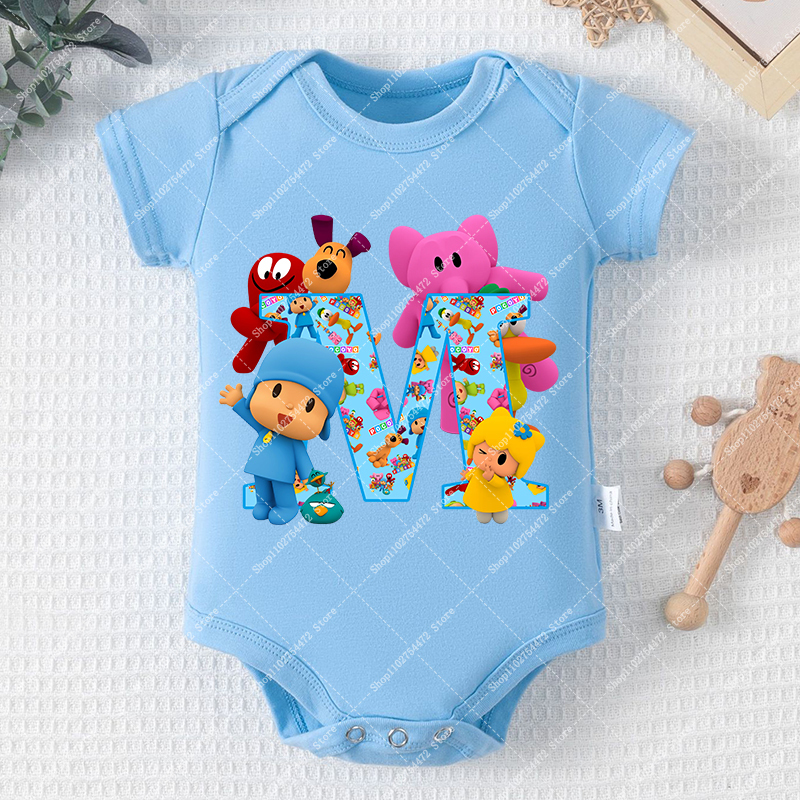 Summer Clothing Baby Girl - Baby Boy Girl Cartoon Cute Bodysuit
