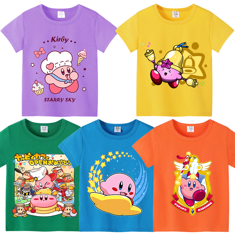 Summer Clothing Baby Girl - Star Kirbys Summer Short Sleeve Kid
