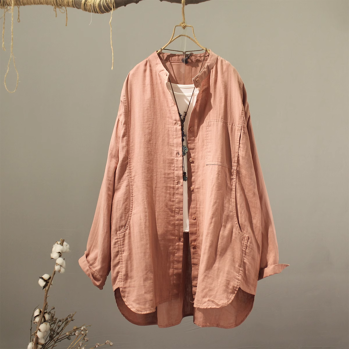 Summer Clothing In Japan - 2026 Middle-aged women's clothing 100% cotton