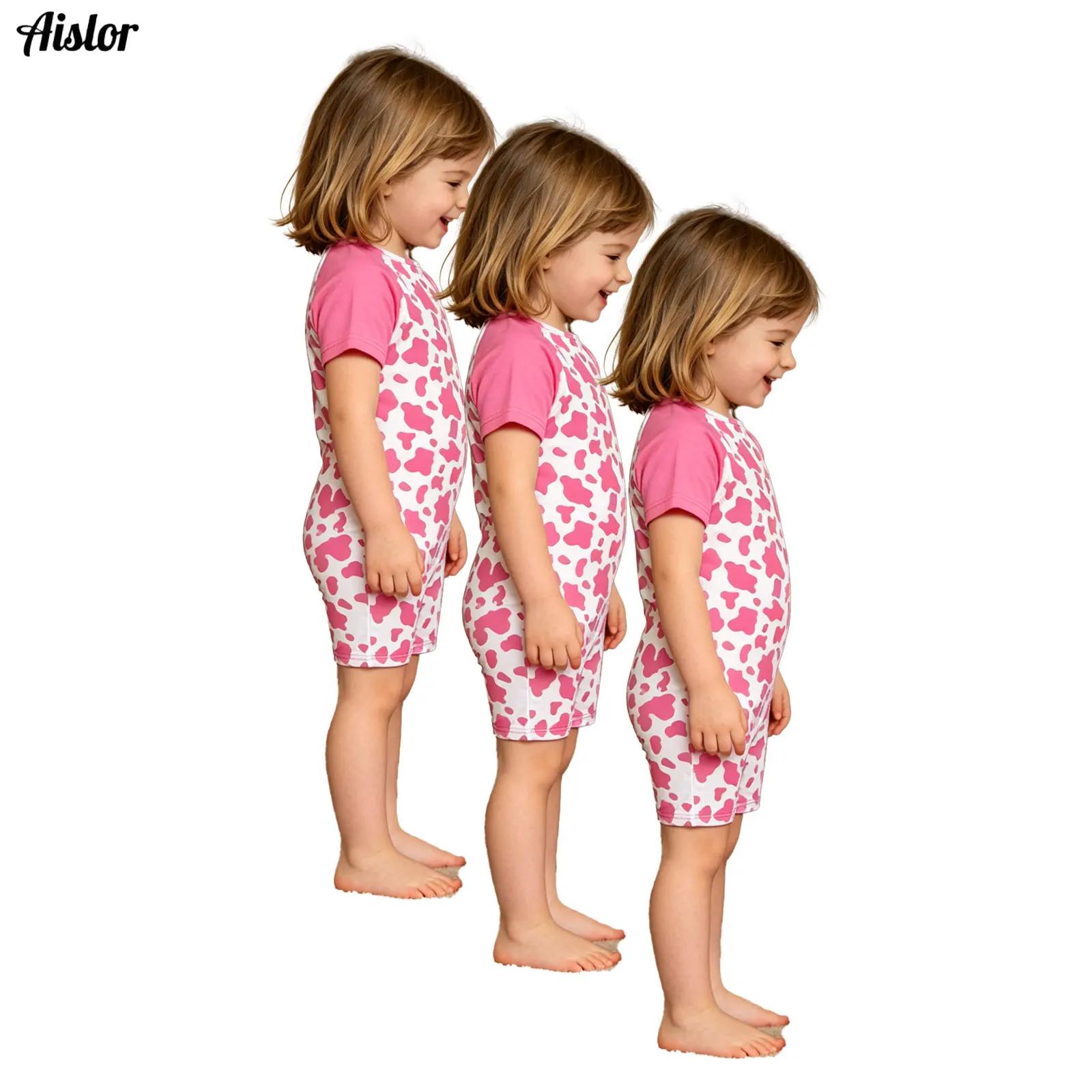 Summer Clothing Needs - 3pcs Kids Anti-strip Adaptive Bodysuit Special