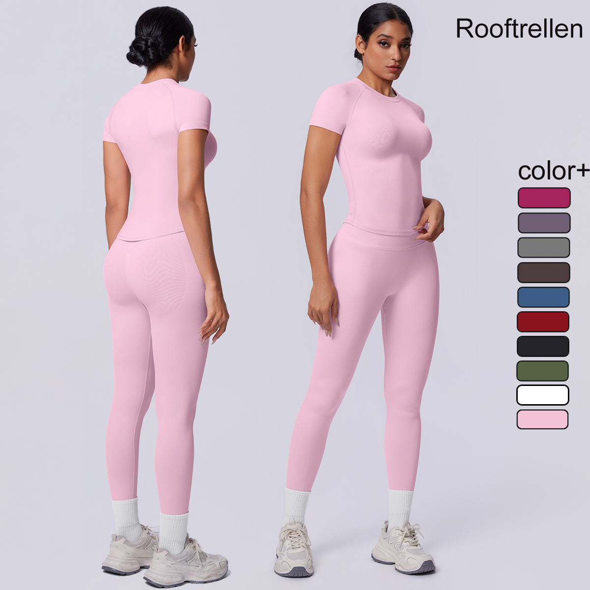 Summer Yoga Clothing - Rooftrellen New 2PCS/set Yoga Set Summer