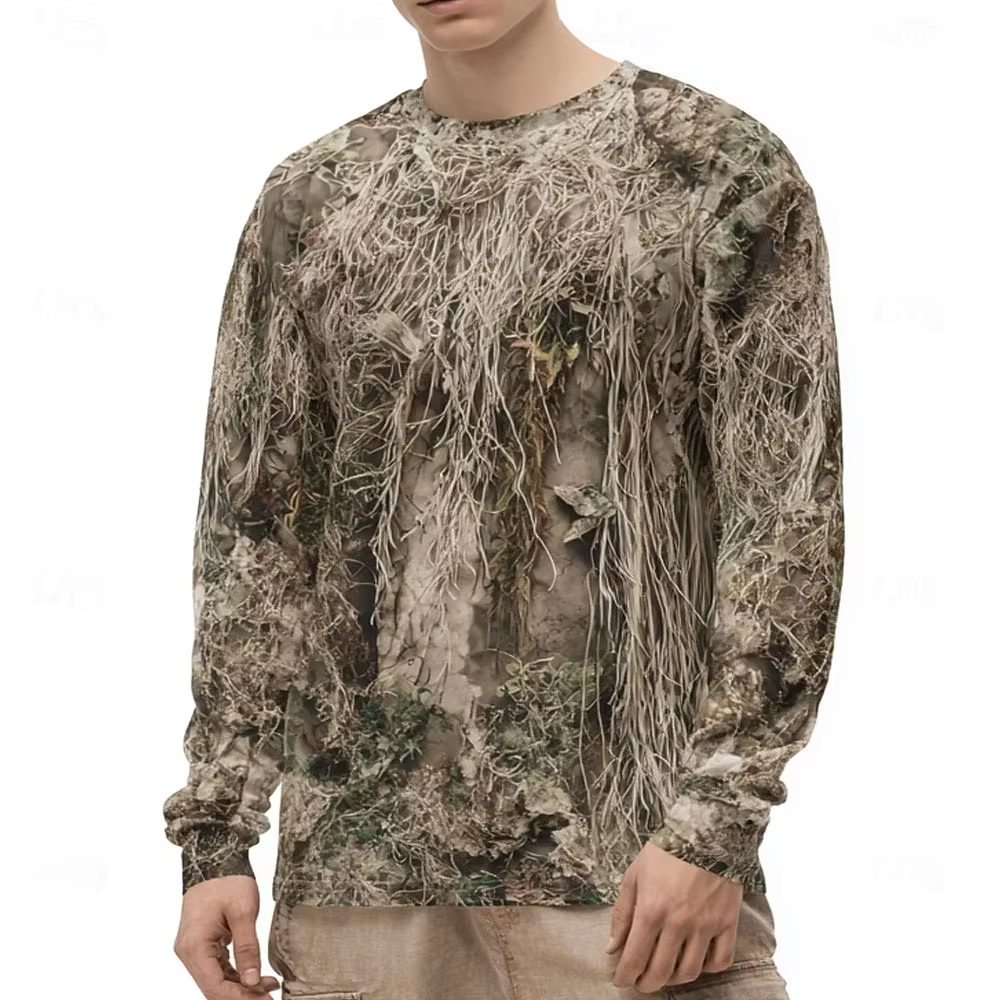 Men's Camo Animal Print Long S - Summer Clothing Trends ulasan dan harga