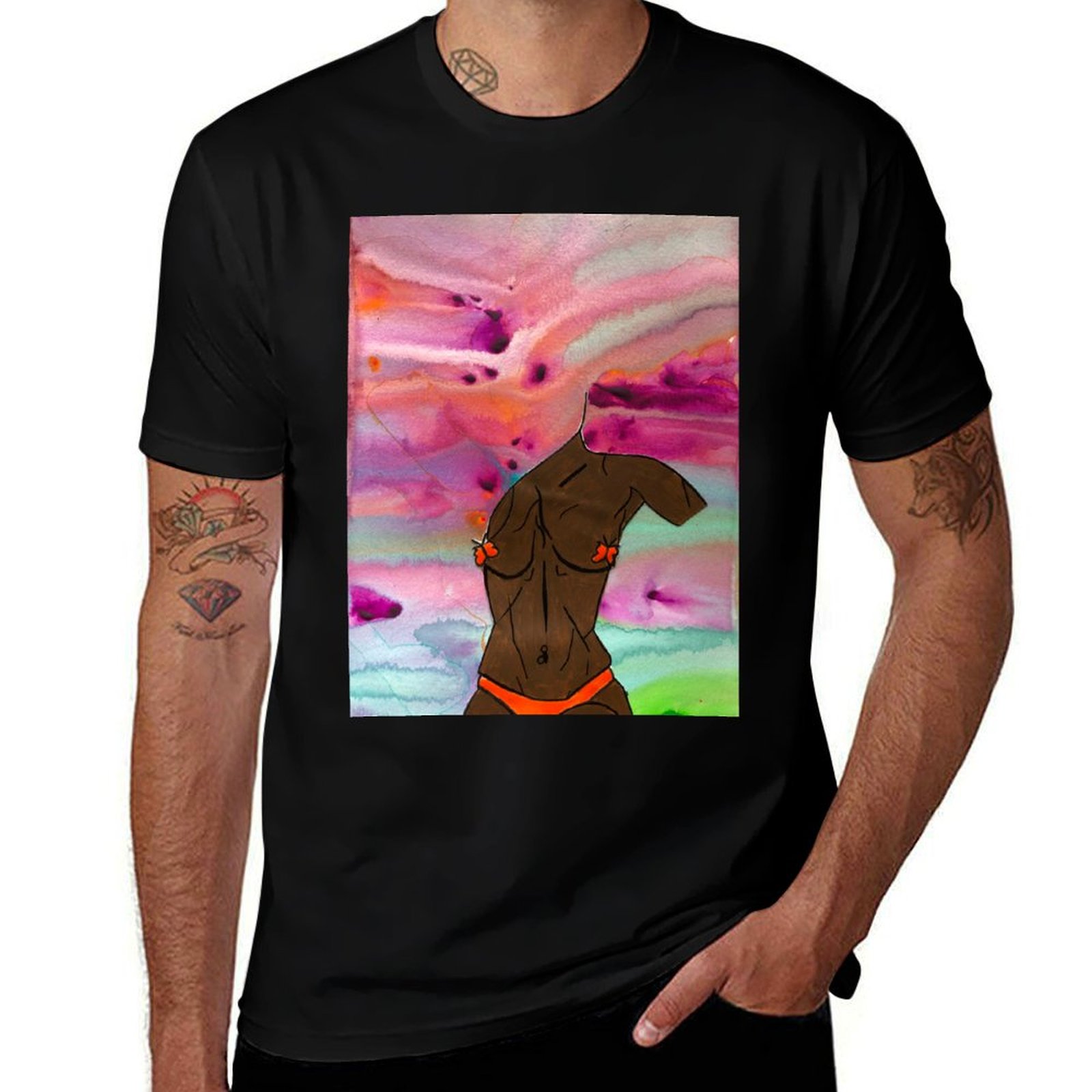 Kyah 3 T-Shirt Aesthetic cloth - Summer Clothing Cheap ulasan dan harga