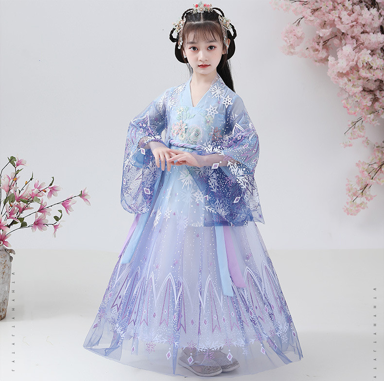 Summer Hanfu Dress Girl Fairy  - Summer Clothing Baby Girl ulasan dan harga