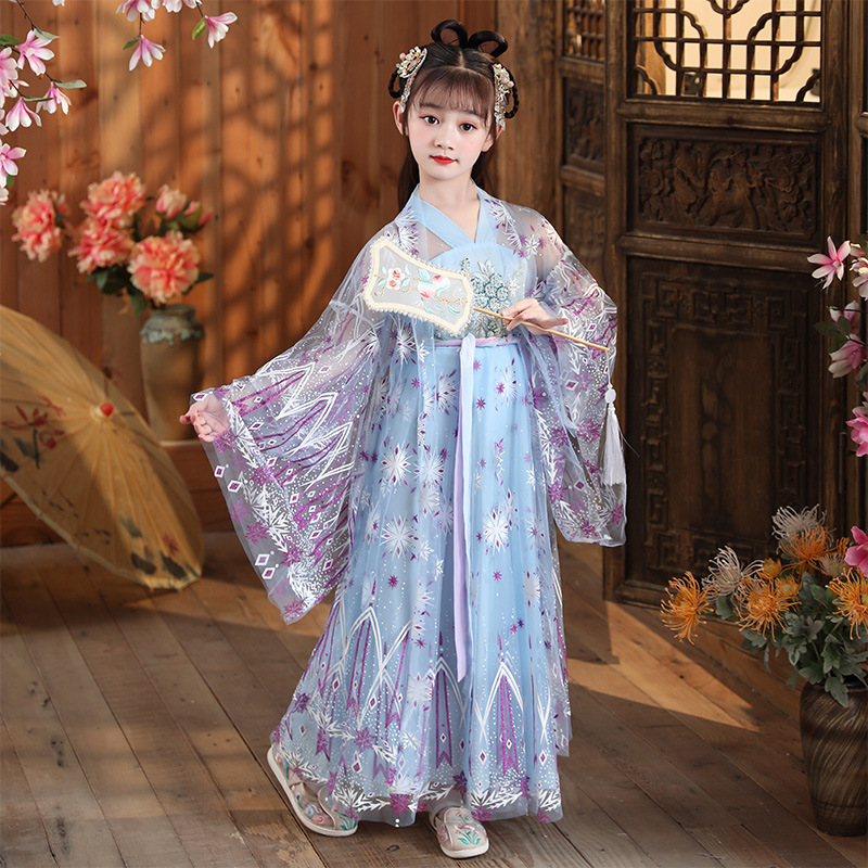 Summer Hanfu Dress Girl Fairy  - Summer Clothing Baby Girl ulasan dan harga