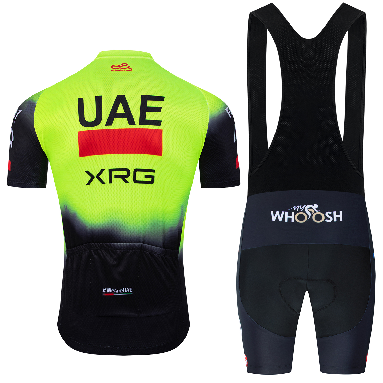 Fluorescent Yellow UAE Cycling - Yellow Summer Clothing ulasan dan harga