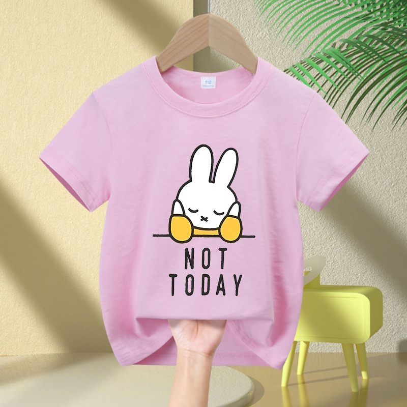 Cartoon Miffy Bunny T-Shirt Gi - Summer Clothing Baby Girl ulasan dan harga