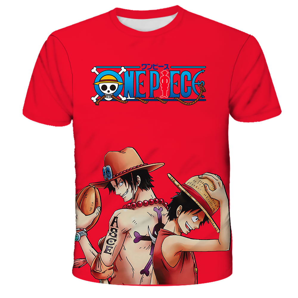 Fashion Kid Anime One Piece Lu - Summer Clothing Kids Boys ulasan dan harga