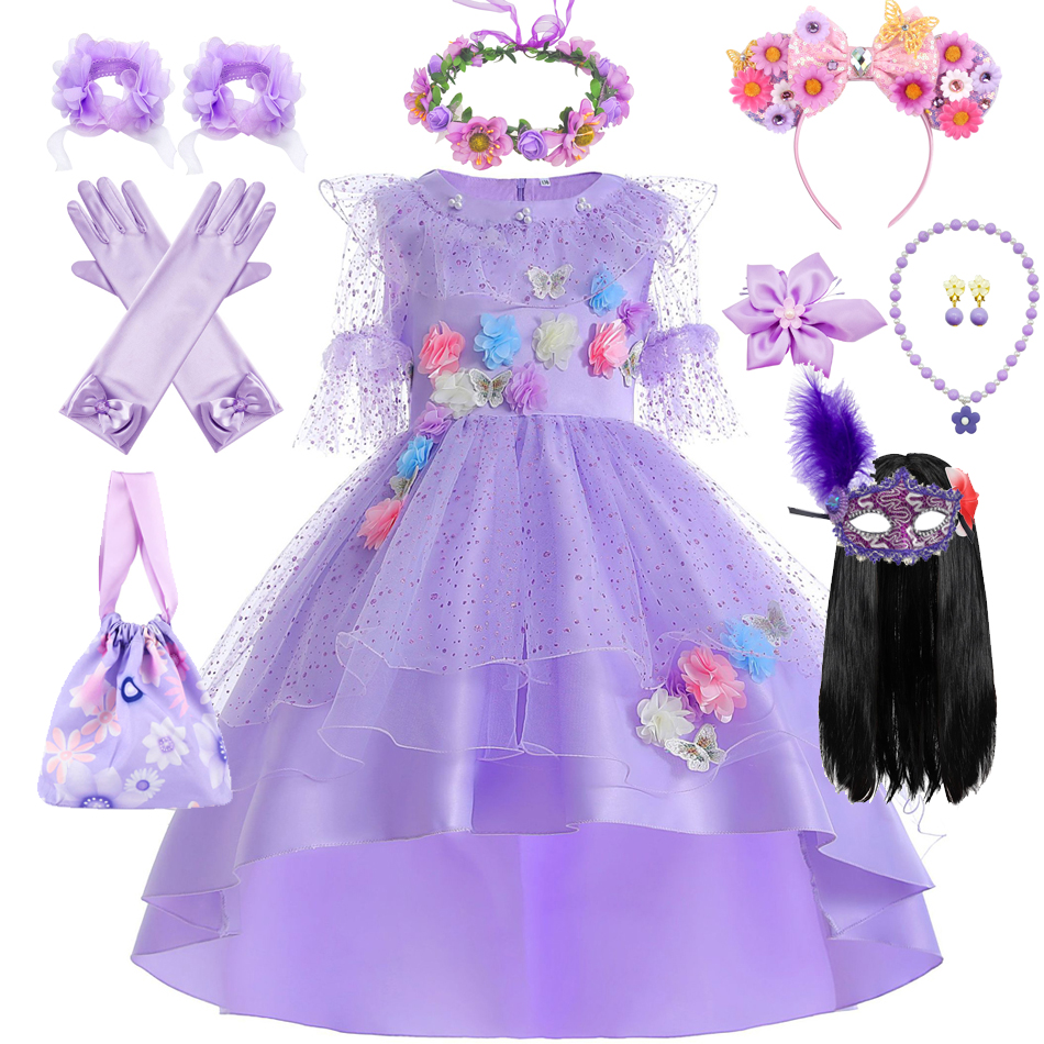 Encanto Cosplay Dress Isabella - Summer Evenings Clothing ulasan dan harga