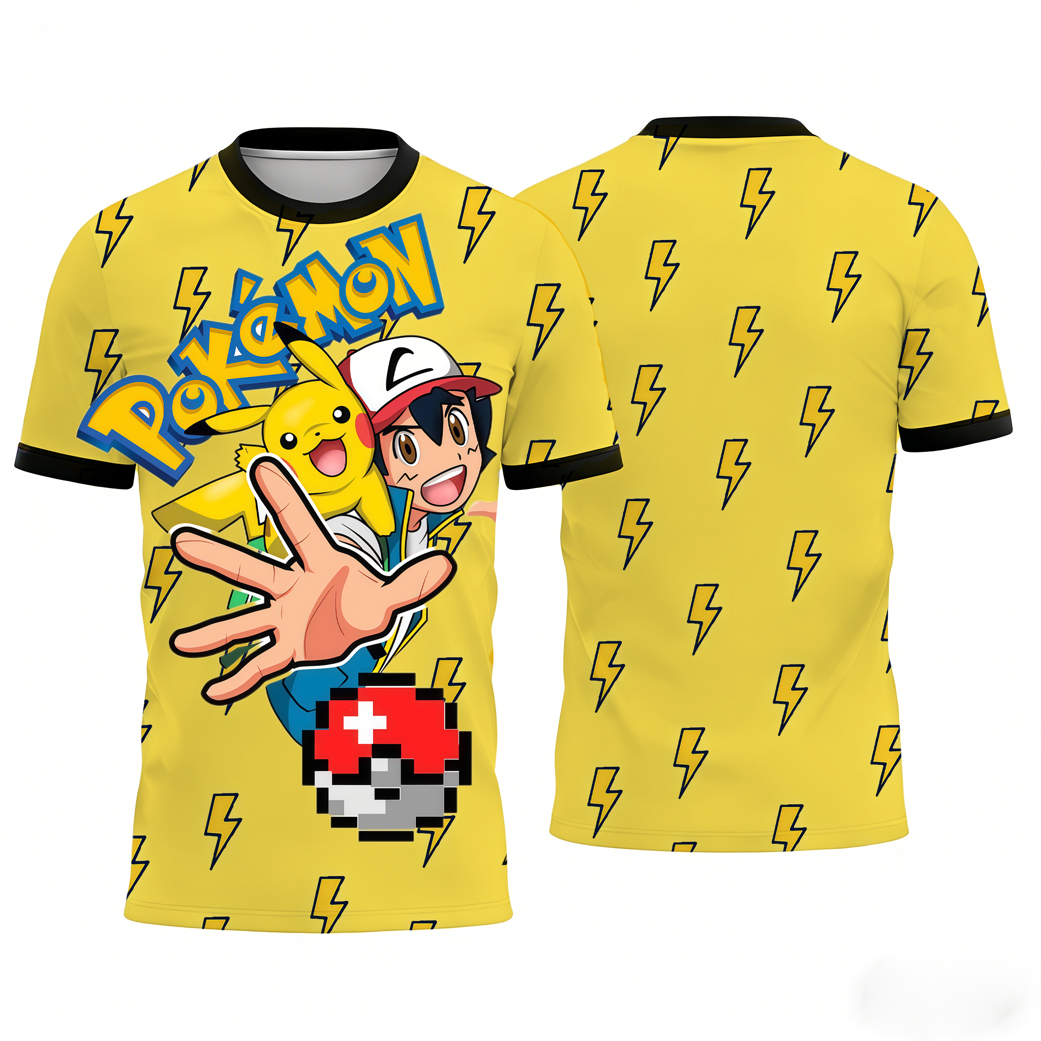2026 Hot Sale New Pokemon Ash  - Summer Clothing Kids Sale ulasan dan harga