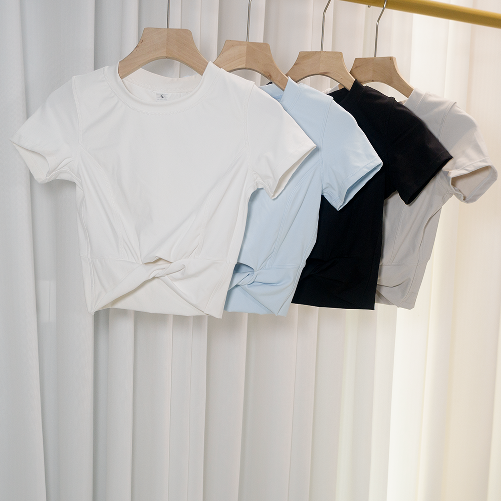 Women's Summer Short Yoga Top  - Summer Yoga Clothing ulasan dan harga