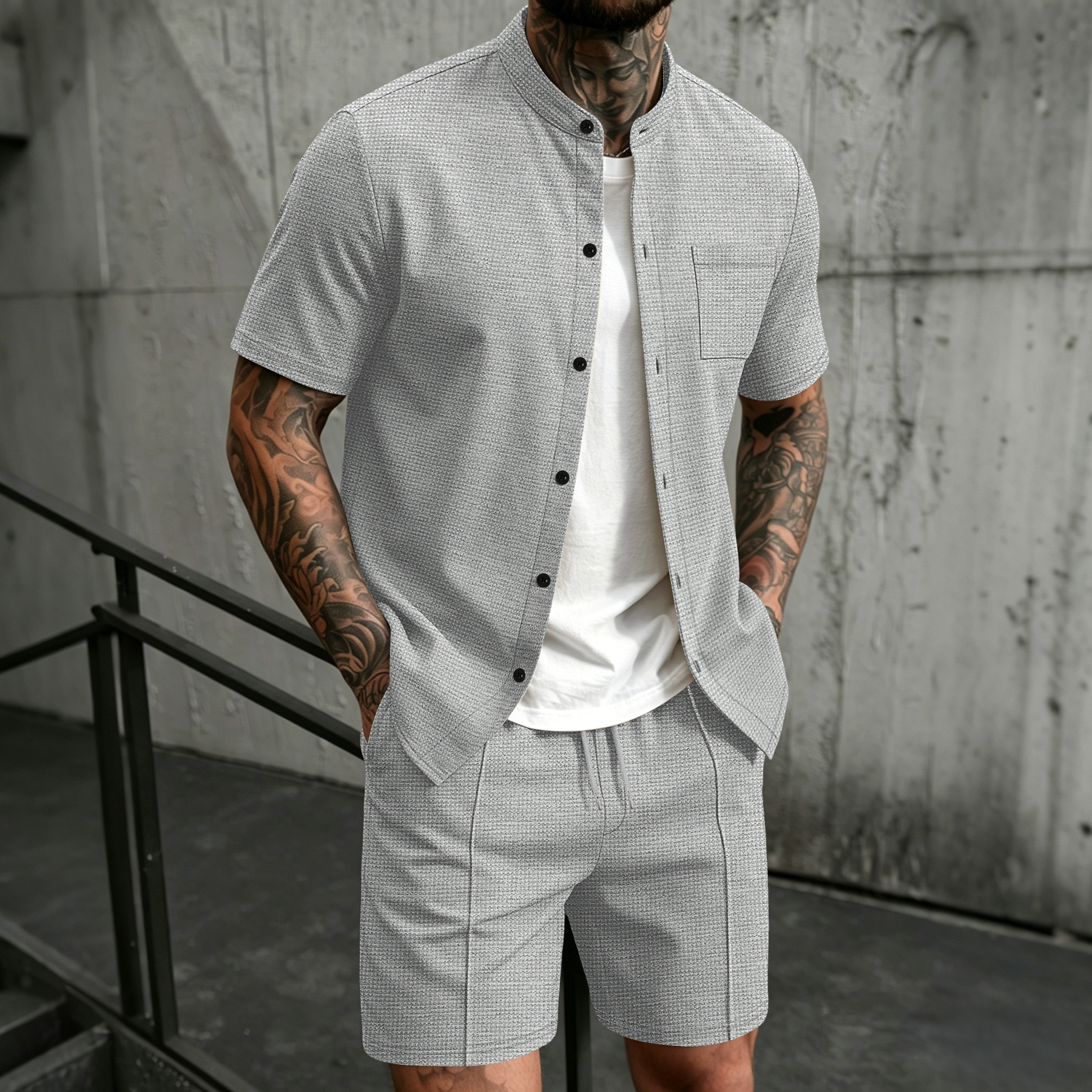 Men's 2 Piece Outfit, Stand Co - Summer Clothing Trends ulasan dan harga
