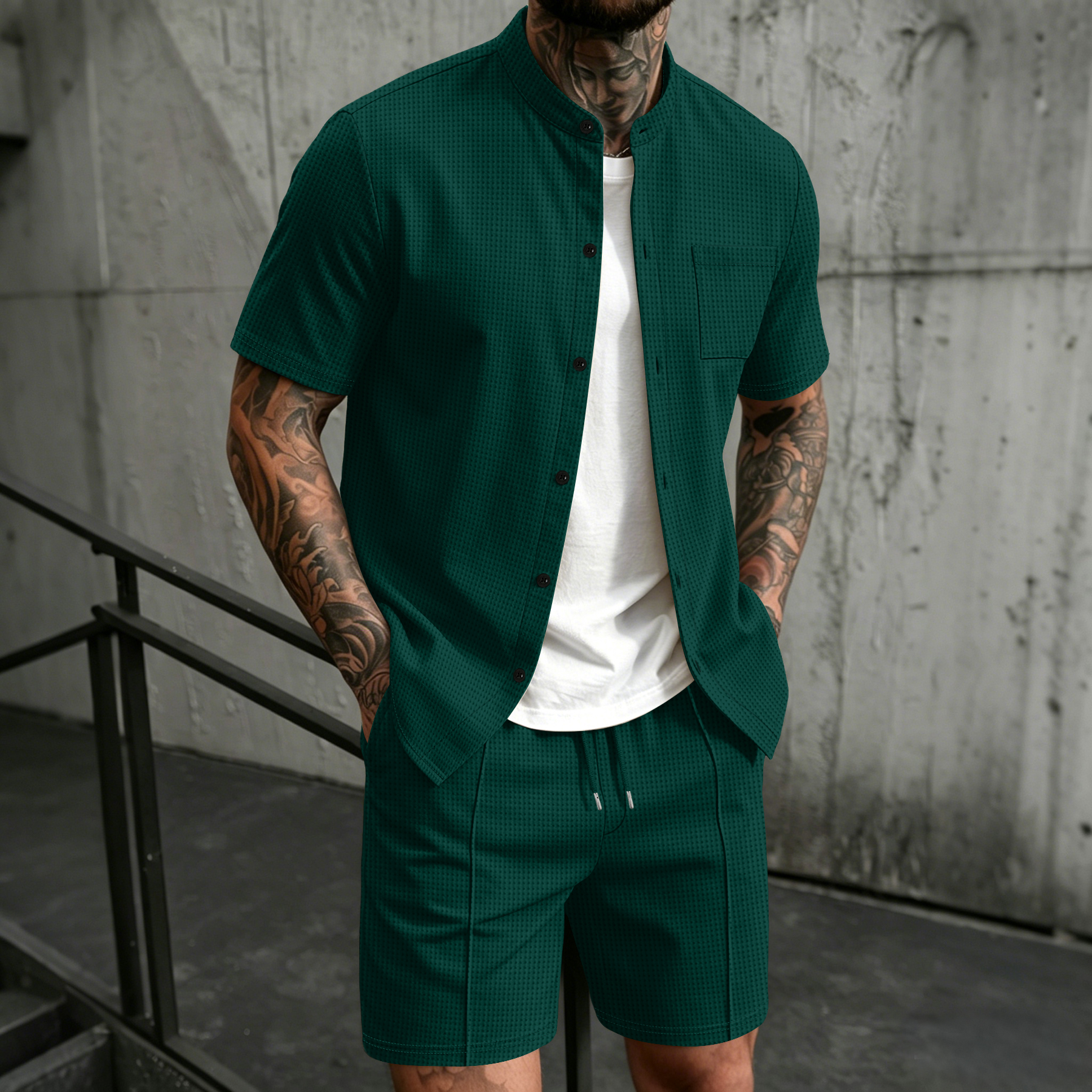 Men's 2 Piece Outfit, Stand Co - Summer Clothing Trends ulasan dan harga