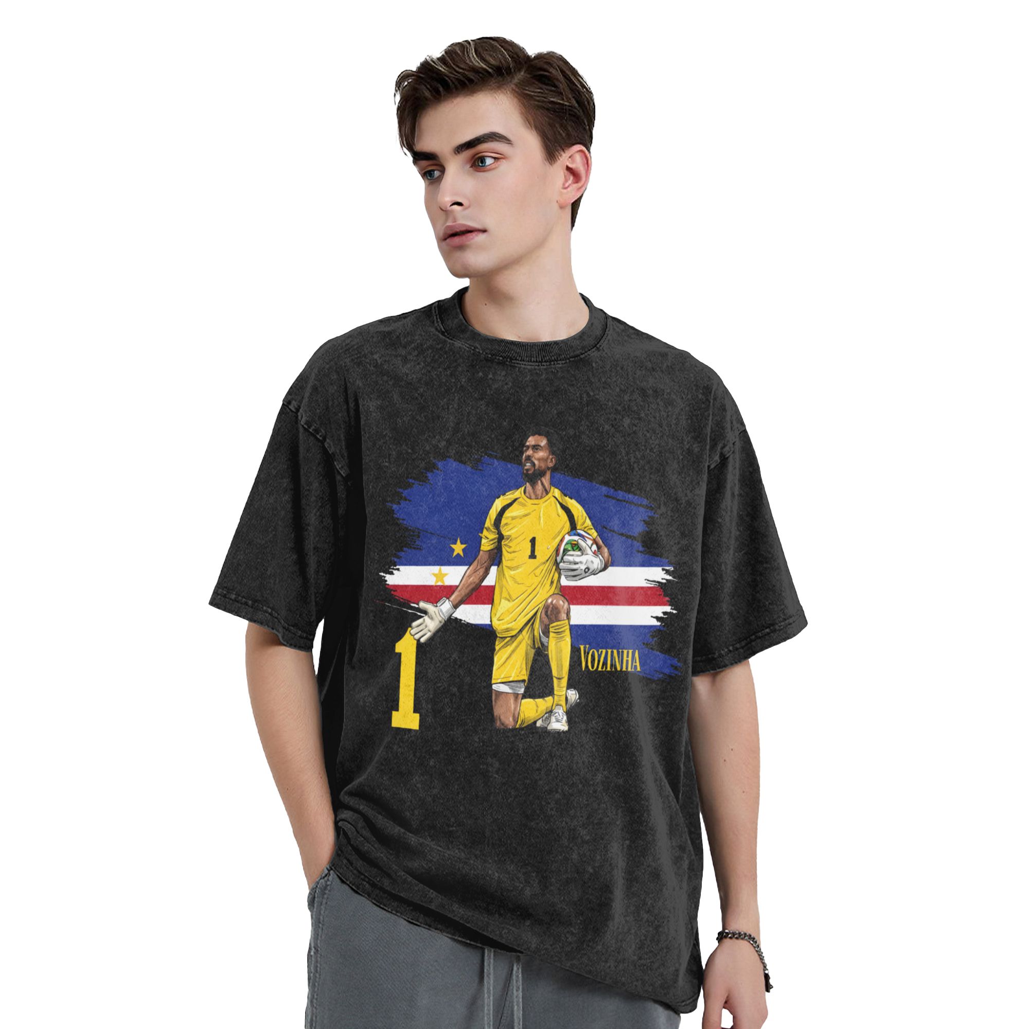 Men's Cabo Verde  T-Shirts Voz - Summer Clothing Cheap ulasan dan harga