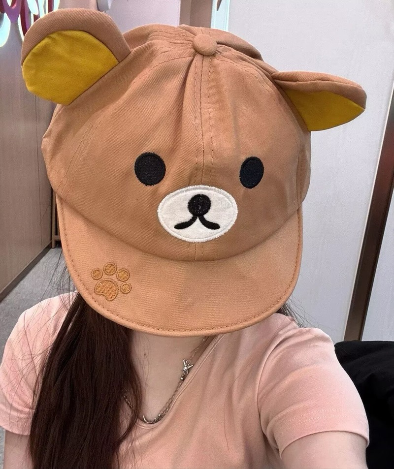 Rilakkuma Bear With Ear Cap Su - Summer Clothing Girls ulasan dan harga