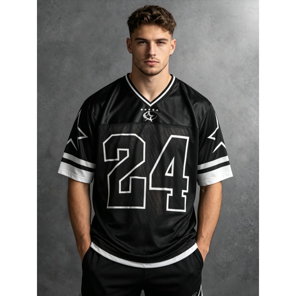 2026 Summer New Men's V-Neck T - Summer Clothing Trends ulasan dan harga