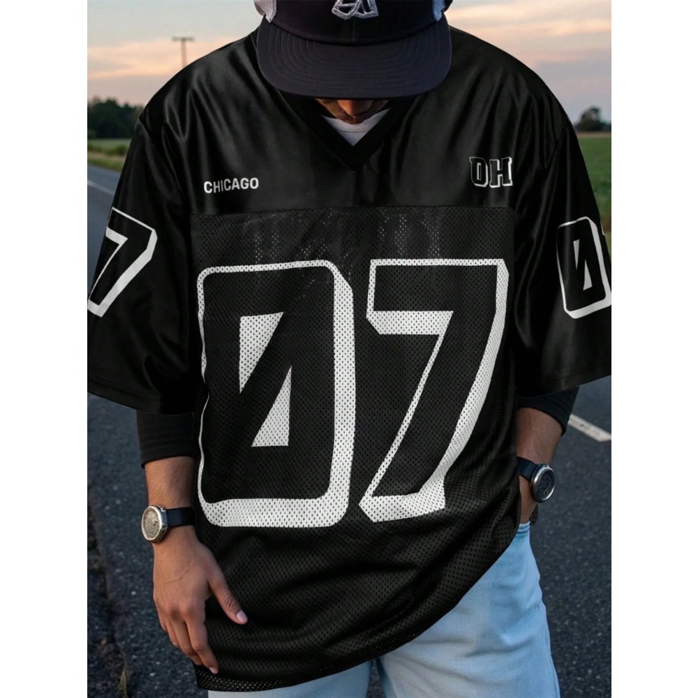 2026 Summer New Men's V-Neck T - Summer Clothing Trends ulasan dan harga