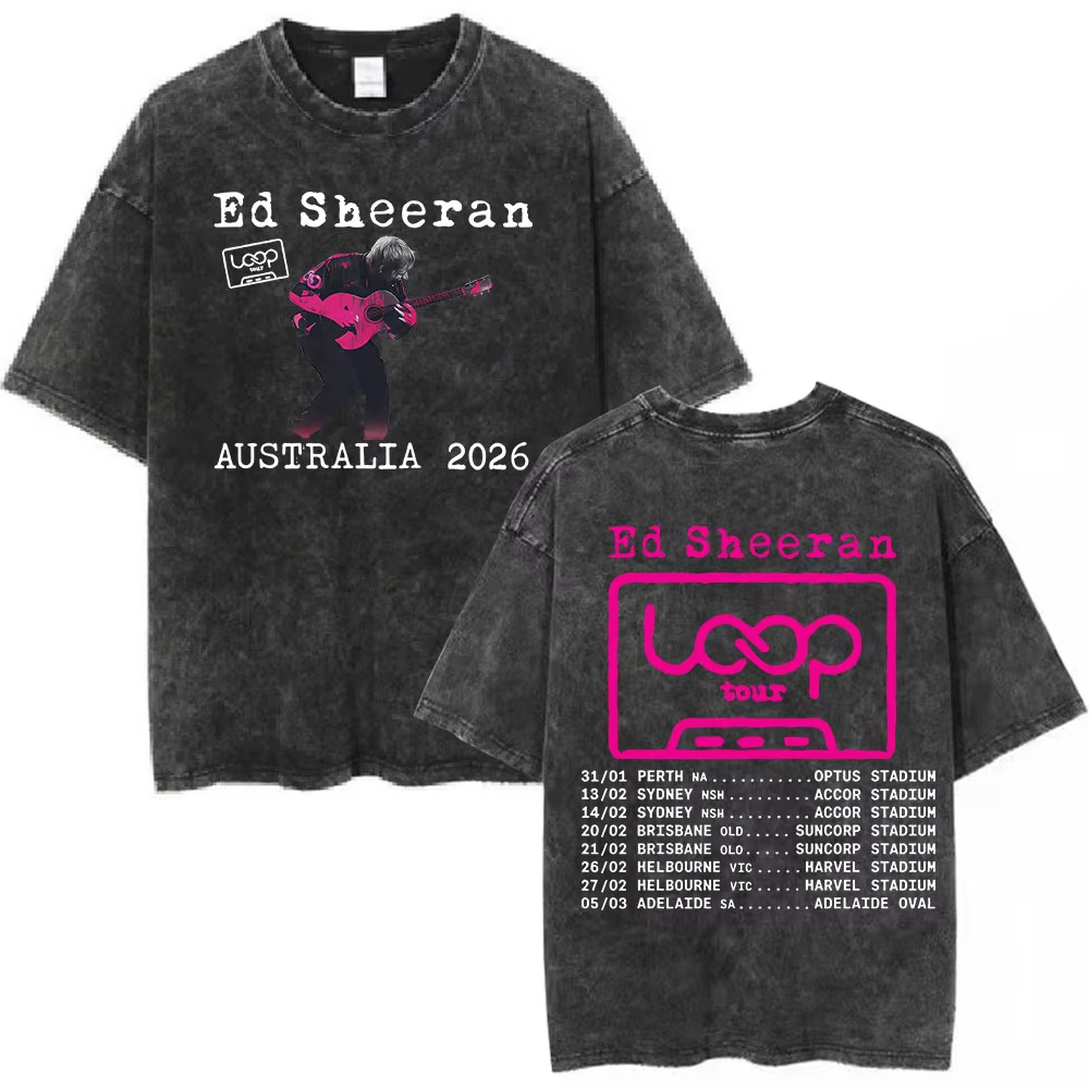 Ed Sheeran Loop Tour Australia - Summer Clothing Australia ulasan dan harga