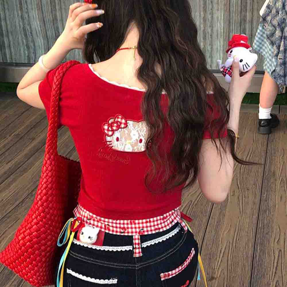 Hello Kitties Summer Women's S - Summer Clothing Girls ulasan dan harga