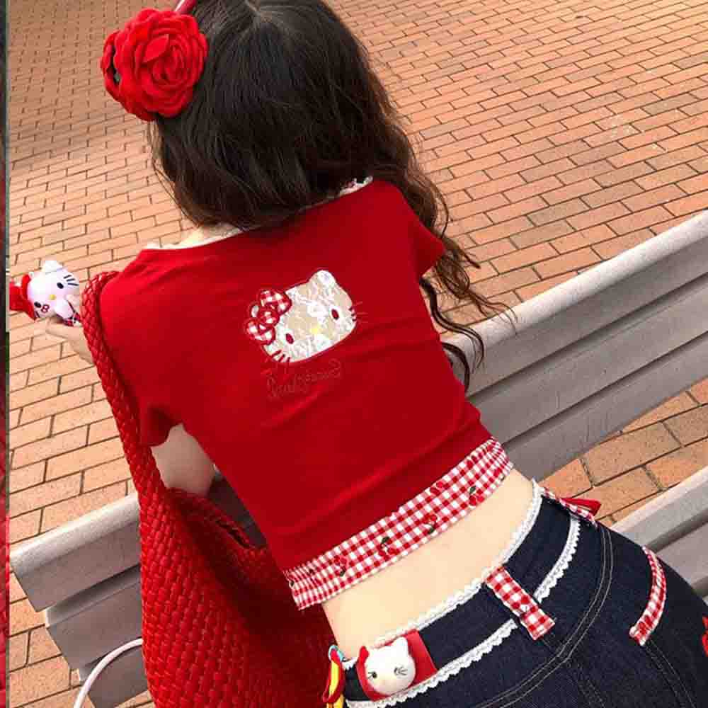 Hello Kitties Summer Women's S - Summer Clothing Girls ulasan dan harga