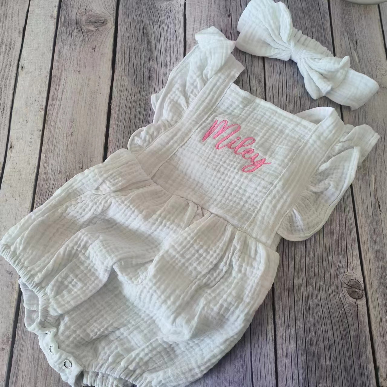 Personalized Summer Newborn In - Summer Clothing Baby Girl ulasan dan harga