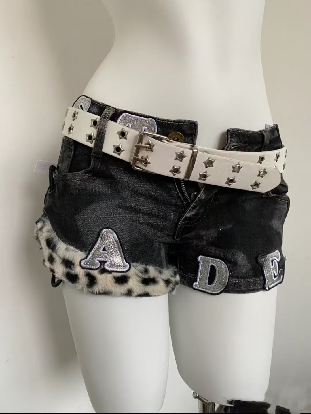 Y2k Embroidered Patch Denim Sh - Summer Clothing Girls ulasan dan harga