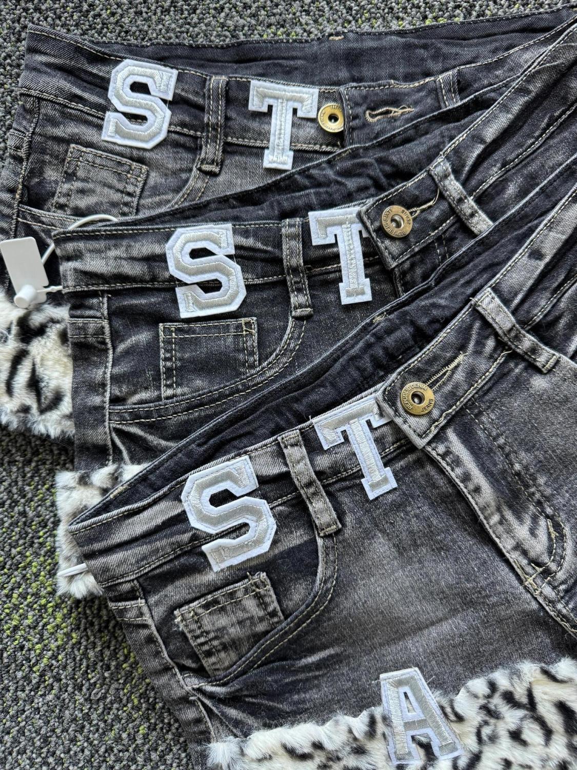 Y2k Embroidered Patch Denim Sh - Summer Clothing Girls ulasan dan harga
