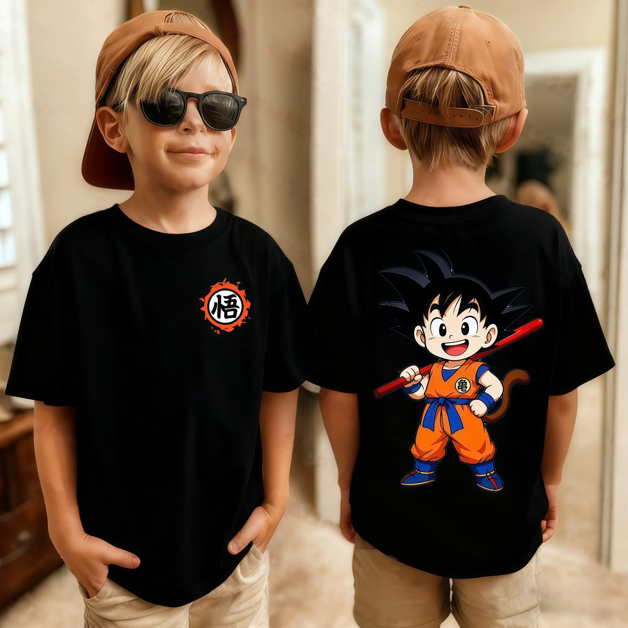 Anime Dragon Ball Kids T-shirt - Summer Clothing Kids Boys ulasan dan harga