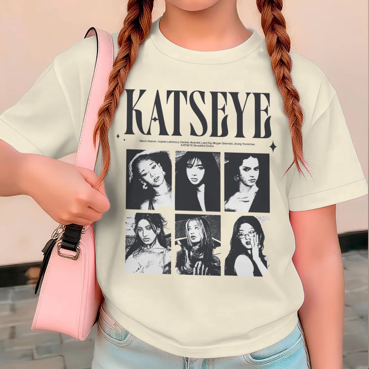 KATSEYE Print Summer Tops Girl - Summer Clothing Baby Girl ulasan dan harga