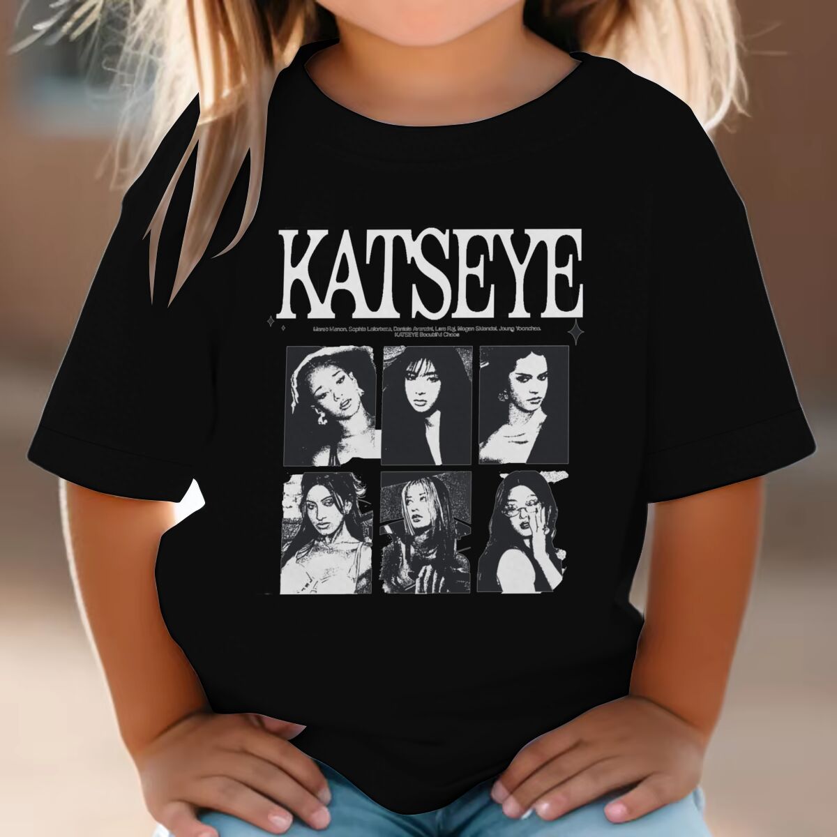 KATSEYE Print Summer Tops Girl - Summer Clothing Baby Girl ulasan dan harga