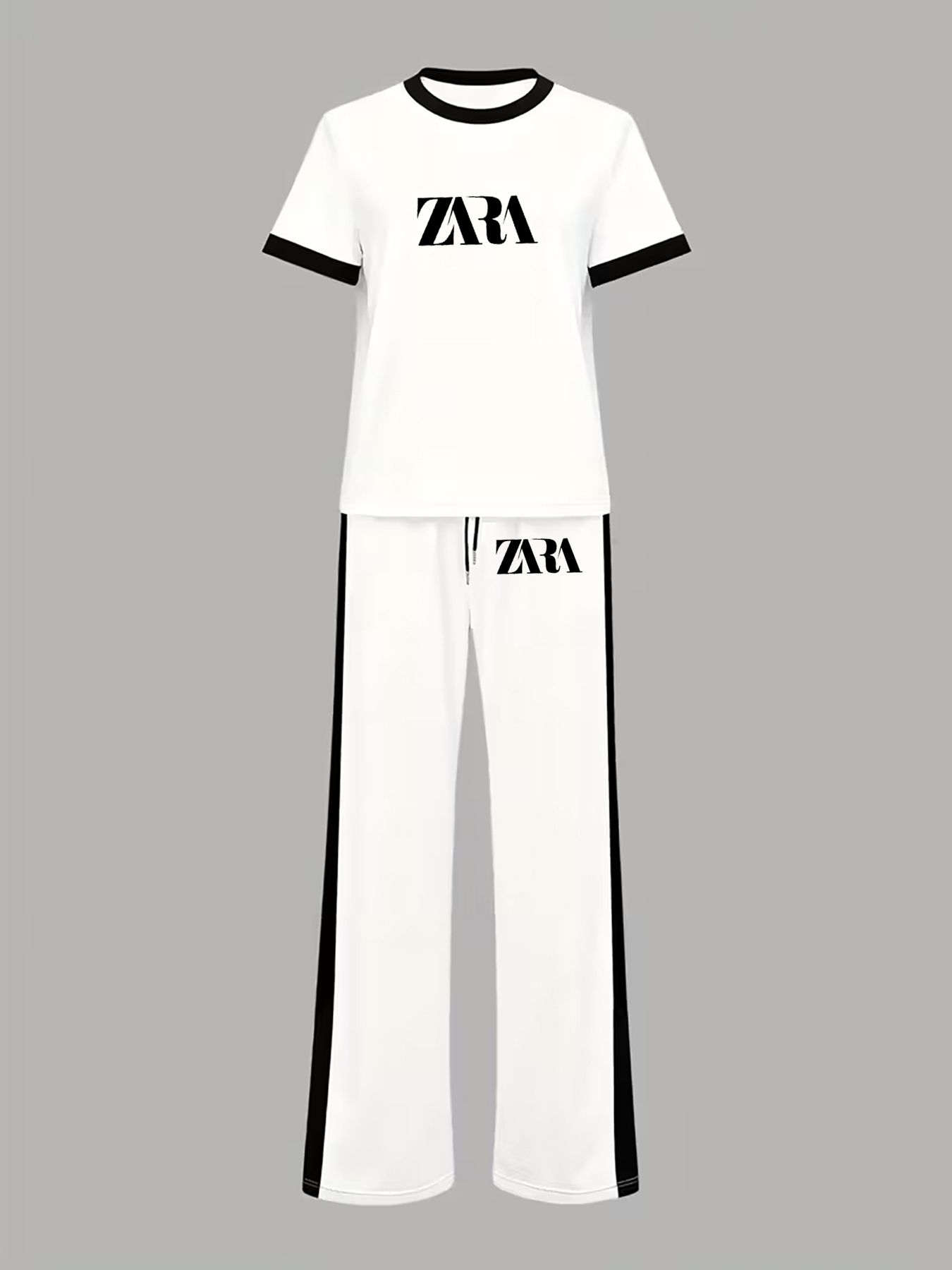 Spring and Summer White Zara L - Zara Summer Clothing For Women ulasan dan harga