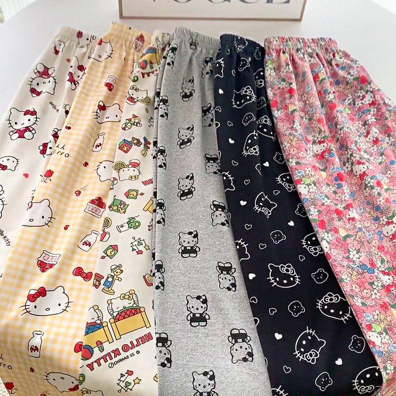 Sanrio Pants Hello Kitty Pajam - Summer Clothing Girls ulasan dan harga