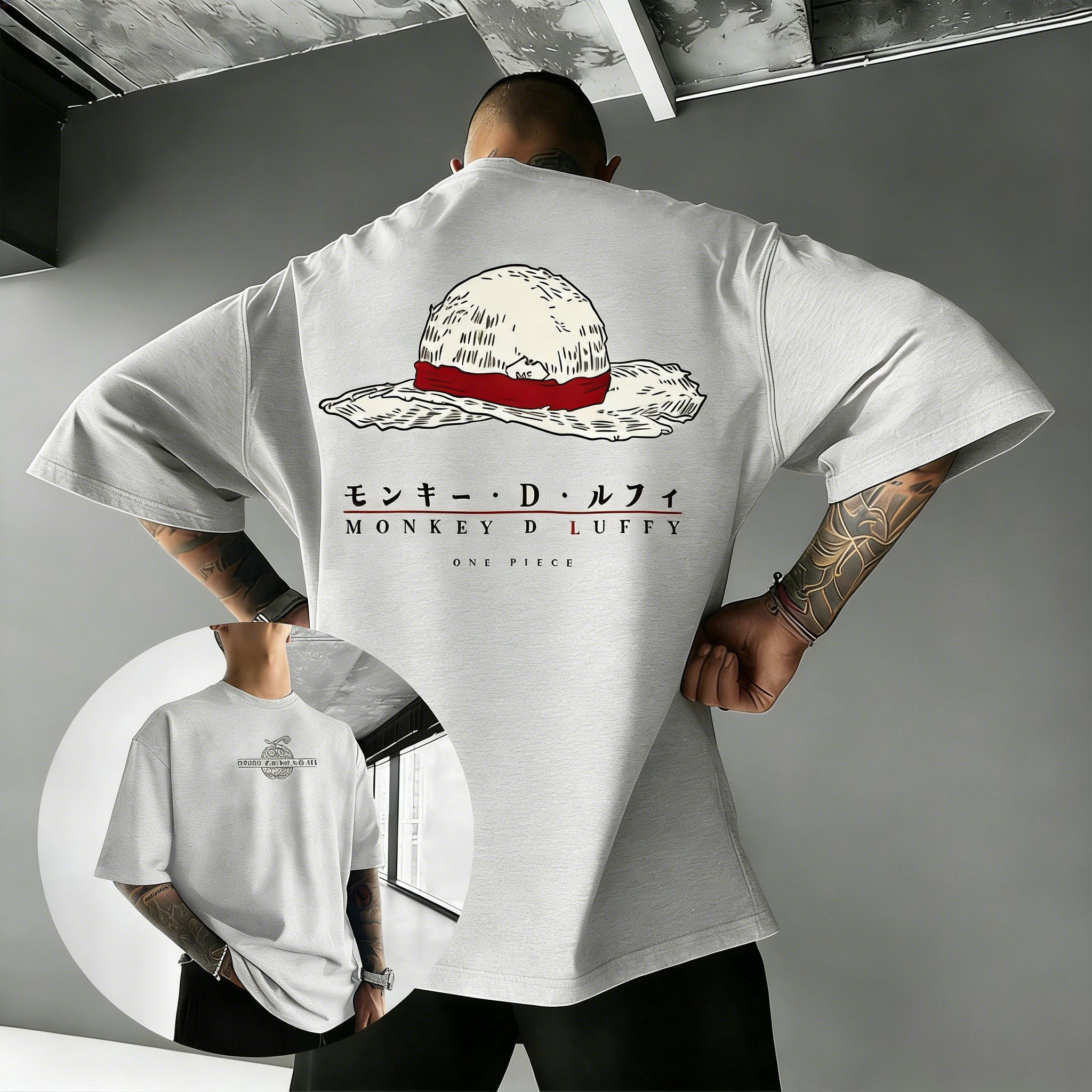 One Piece Anime Luffy T Shirt  - Summer Clothing In Japan ulasan dan harga