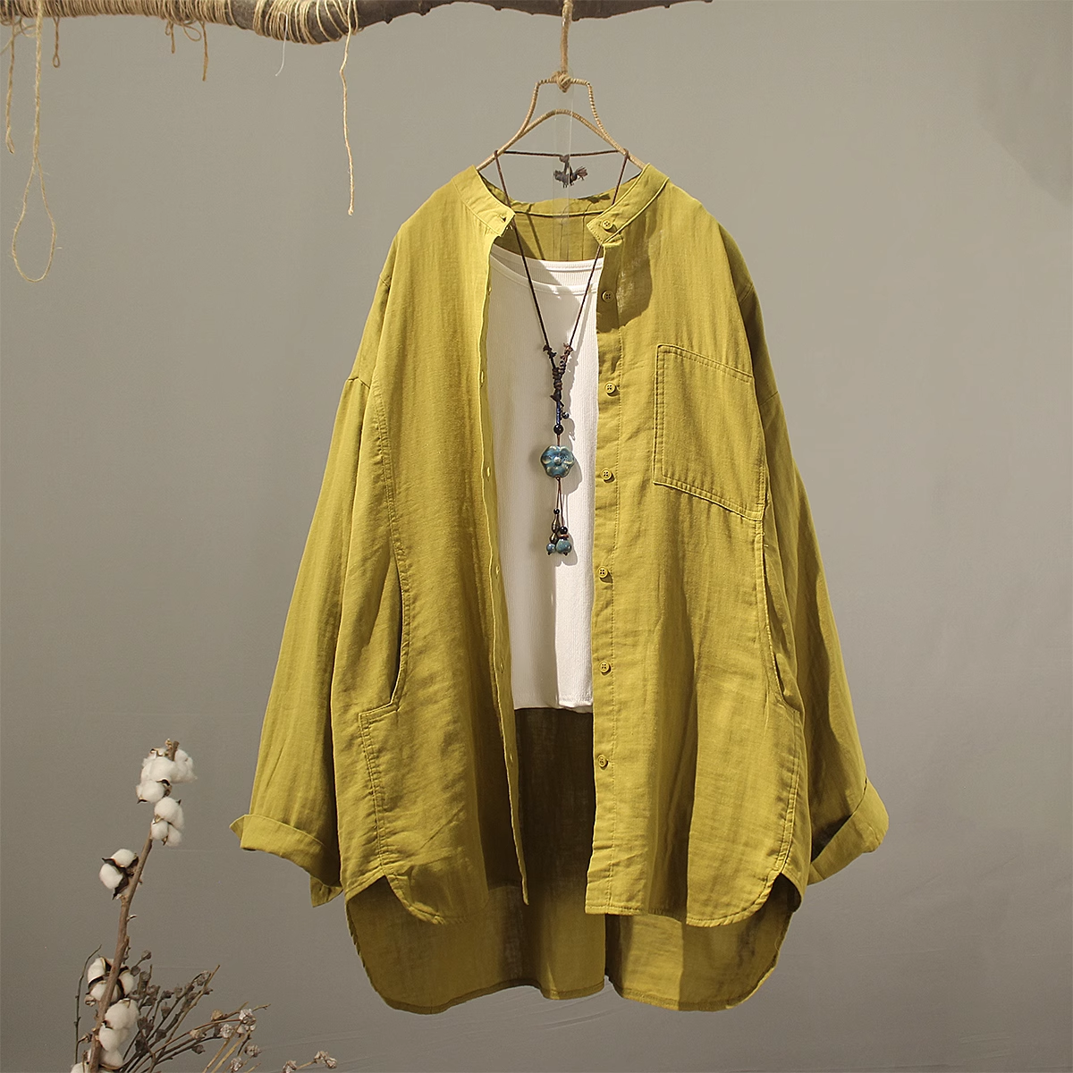 2026 Middle-aged women's cloth - Summer Clothing In Japan ulasan dan harga