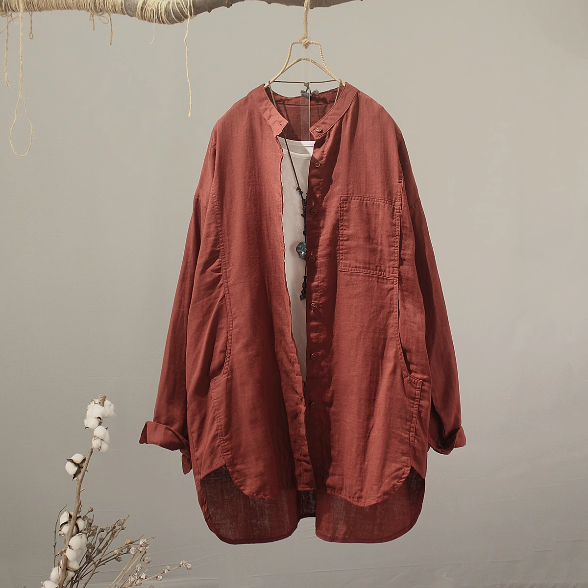 2026 Middle-aged women's cloth - Summer Clothing In Japan ulasan dan harga