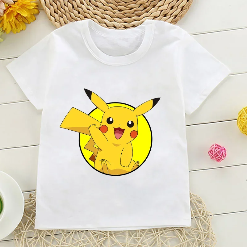 Pikachu Pokemon Cotton T Shirt - Summer Clothing Baby Girl ulasan dan harga