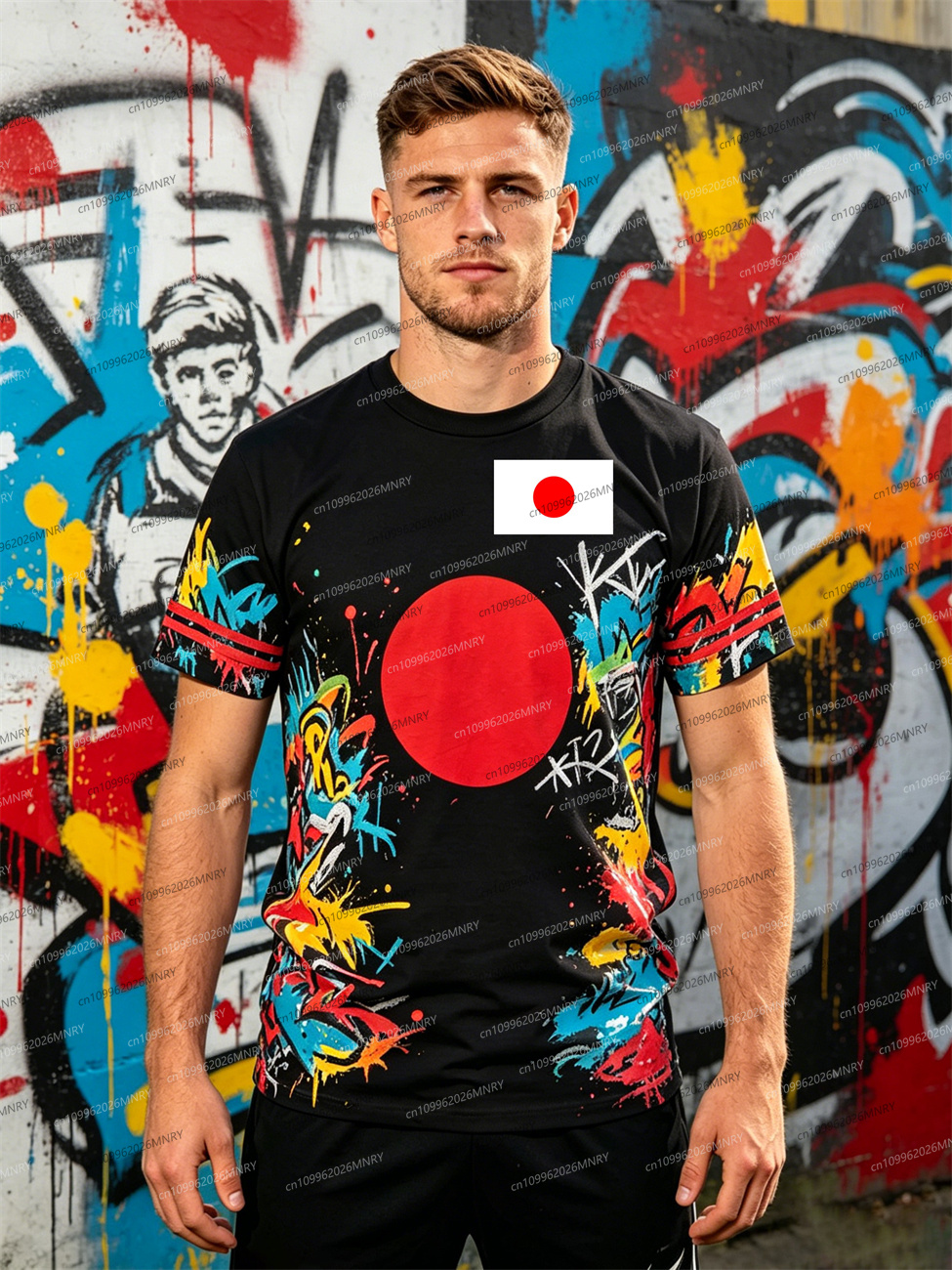 Fan Jersey Cheer up! Japan Fla - Summer Clothing In Japan ulasan dan harga