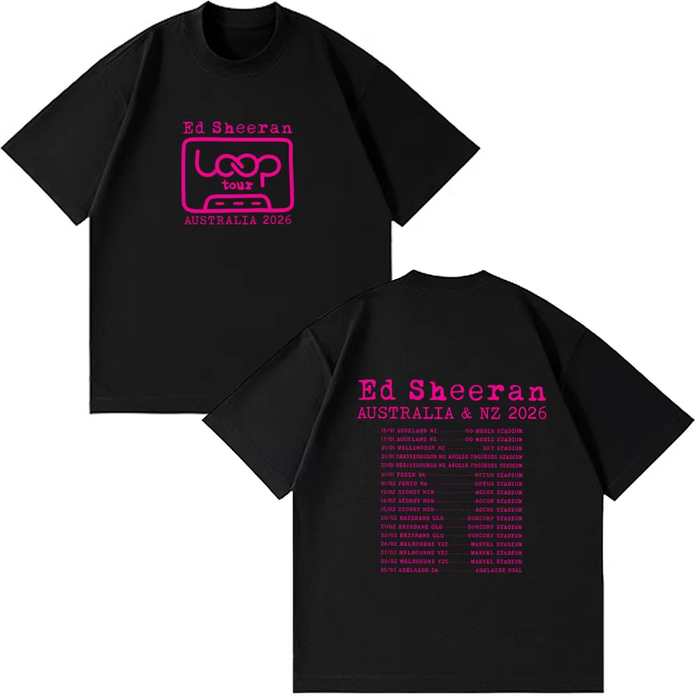 Ed Sheeran Loop Tour Australia - Summer Clothing Australia ulasan dan harga