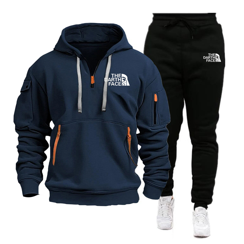 Men's hooded sports shirt set  - Summer Clothing Trends ulasan dan harga