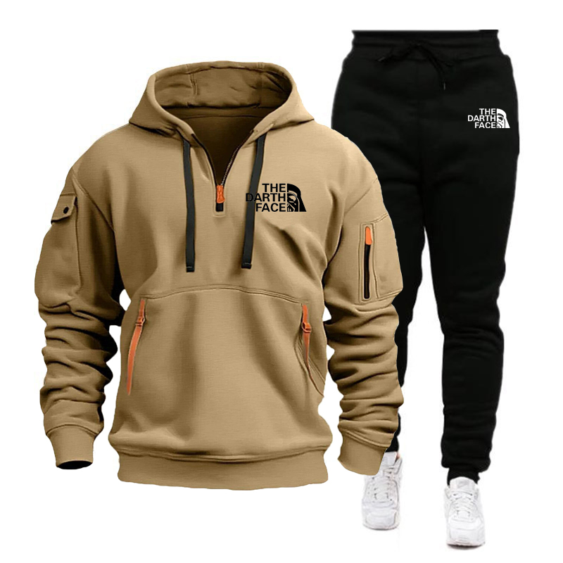 Men's hooded sports shirt set  - Summer Clothing Trends ulasan dan harga