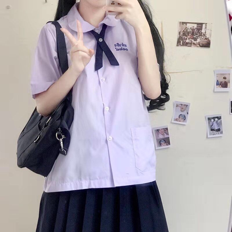 JK uniform COS clothing studen - Summer Clothing Girls ulasan dan harga