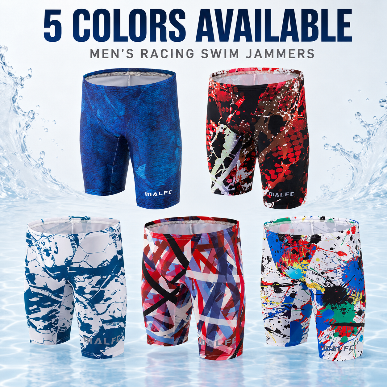 MALFC Summer Men's Swim Jammer - Board Short Surf ulasan dan harga