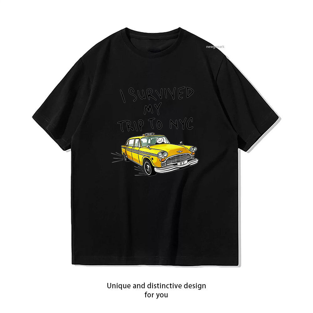 I Survived My Trip To NYC T Sh - Yellow Summer Clothing ulasan dan harga