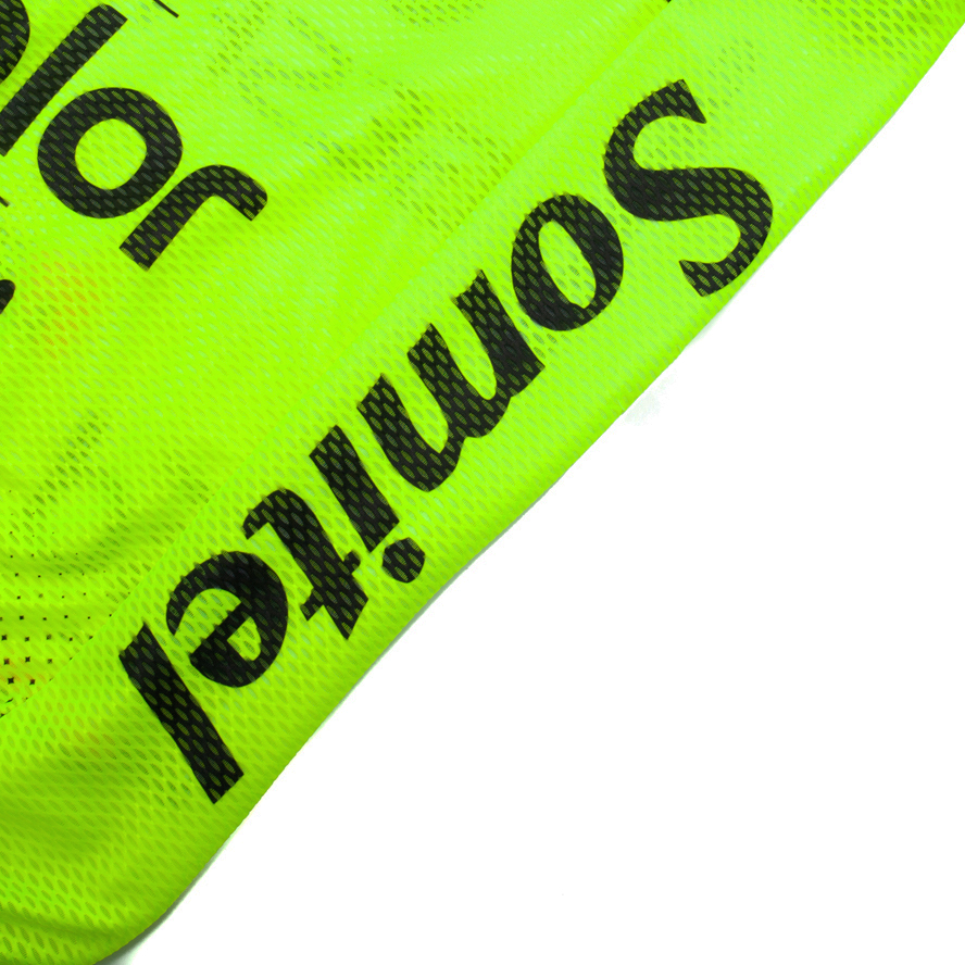 Fluor Yellow Cycling Jersey GL - Yellow Summer Clothing ulasan dan harga