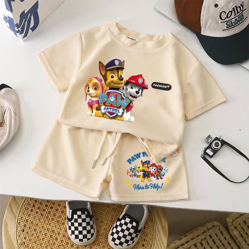 2Pc Paw Patrols T Shirt Chase  - Summer Clothing Baby Girl ulasan dan harga
