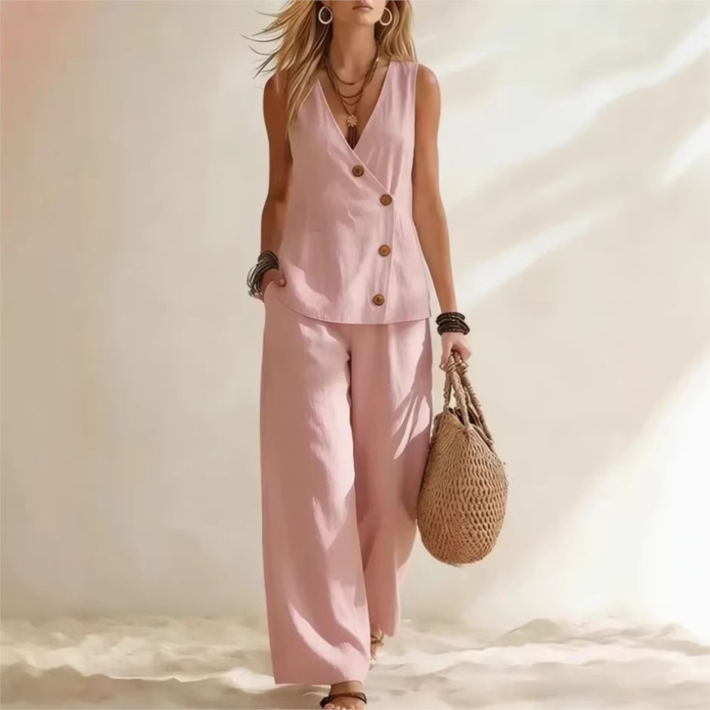 Fashion Deep V-neck Sleeveless - Zara Summer Clothing For Women ulasan dan harga
