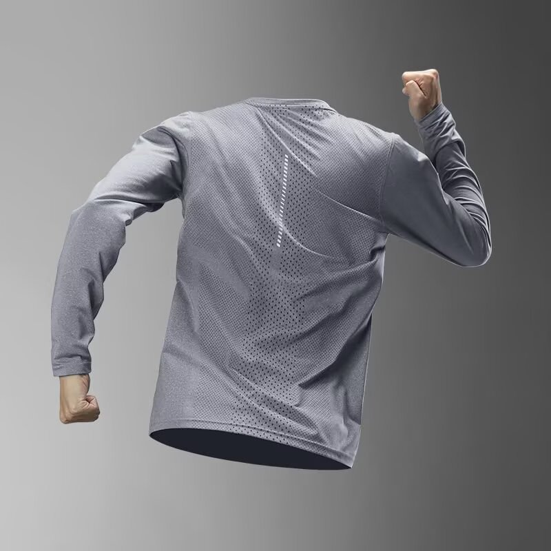 Men's Long Sleeve Quick-Dry Sp - Summer Clothing Mens ulasan dan harga