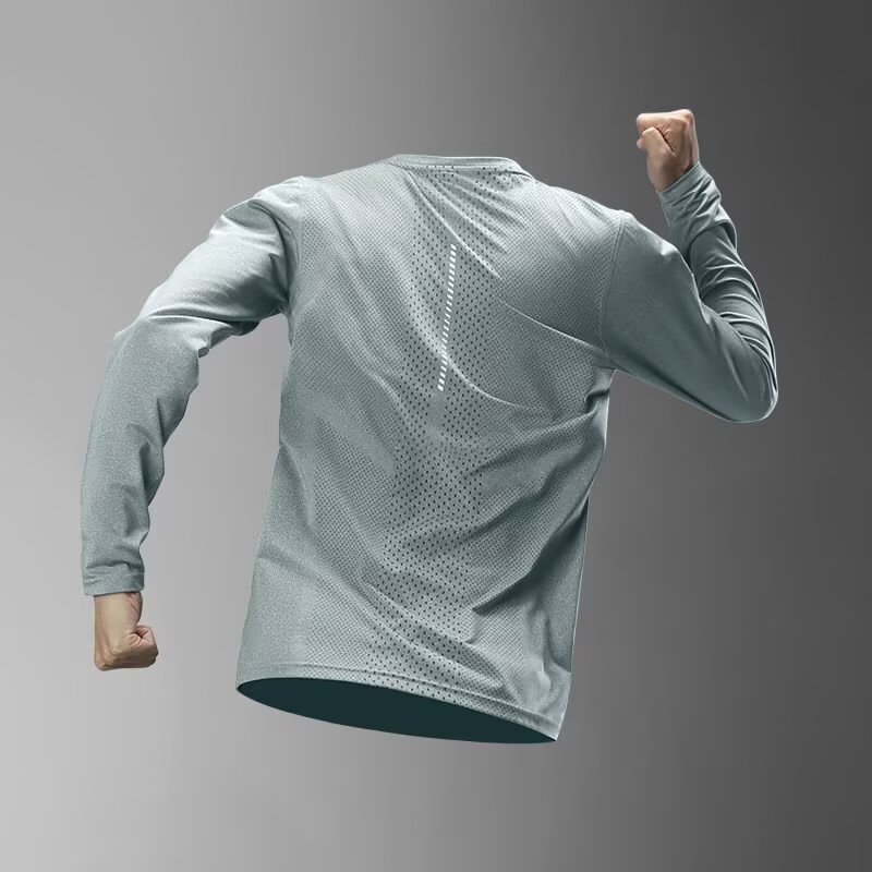 Men's Long Sleeve Quick-Dry Sp - Summer Clothing Mens ulasan dan harga