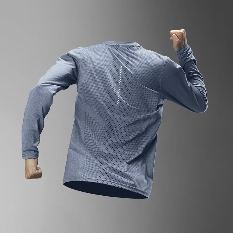Men's Long Sleeve Quick-Dry Sp - Summer Clothing Mens ulasan dan harga
