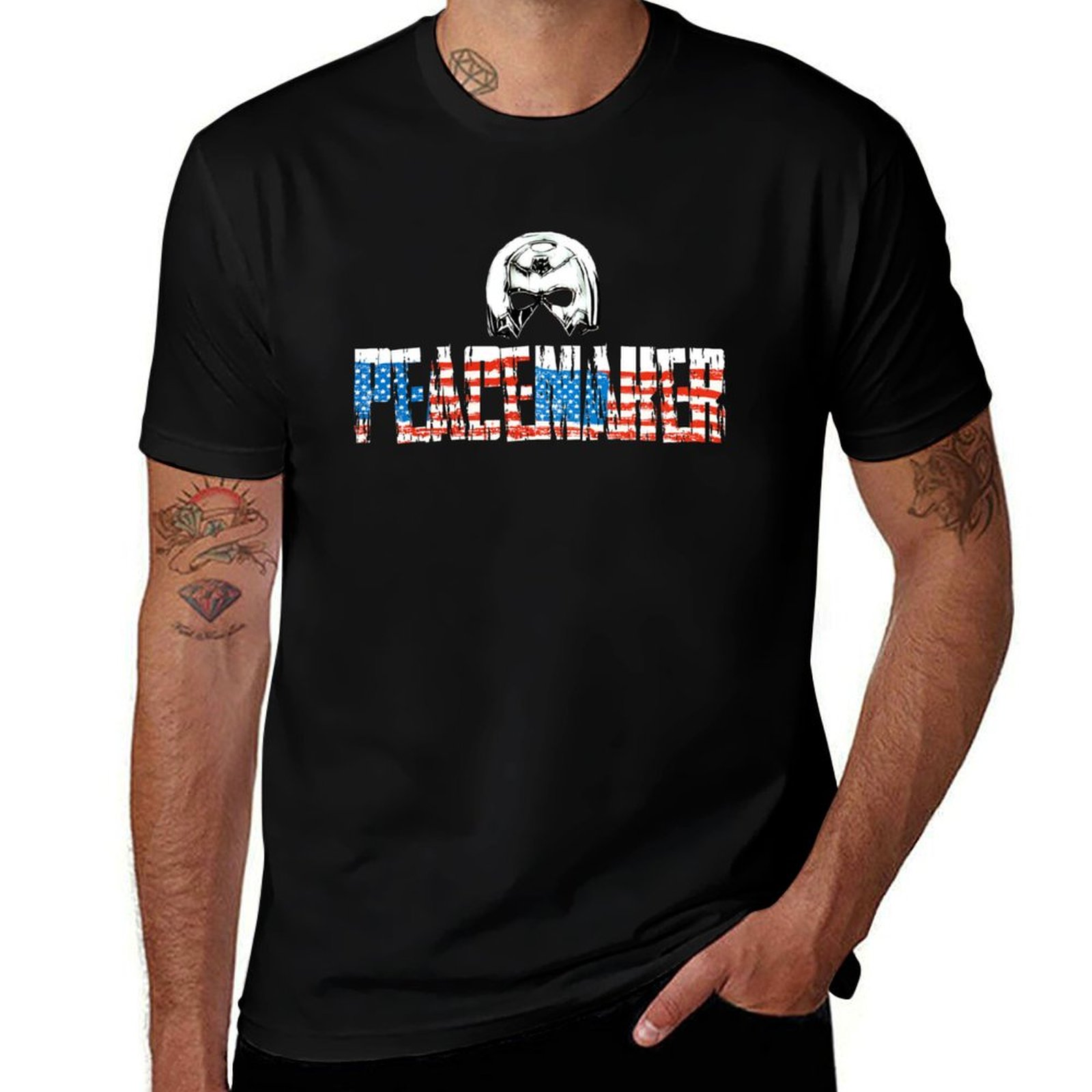 Peacemaker emblem with the ima - Summer Clothing Images ulasan dan harga